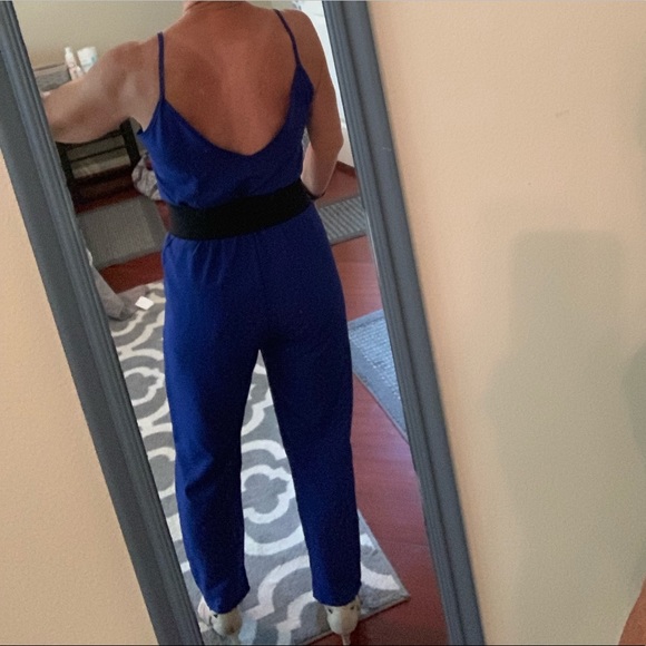 🐾3 For $25 Blue Jumpsuit Sz M - Picture 4 of 8